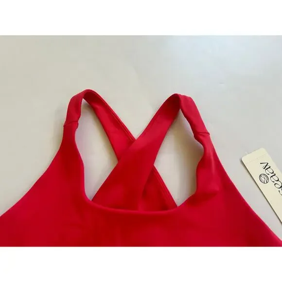 NWT Lot of 2 Seaav Pink Crossback Sports Bras Women Size Small Athletisure